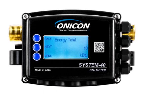 Onicon Model SYSTEM-10 BTU Meter Flowmeter for BACnet MODBUS Siemens-P1 N2